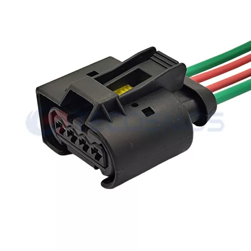 Waterproof Wire Connector Water Pump Steering Machine Plug for BMW 4 Pin Female 3C0973714 09441491 - image 4